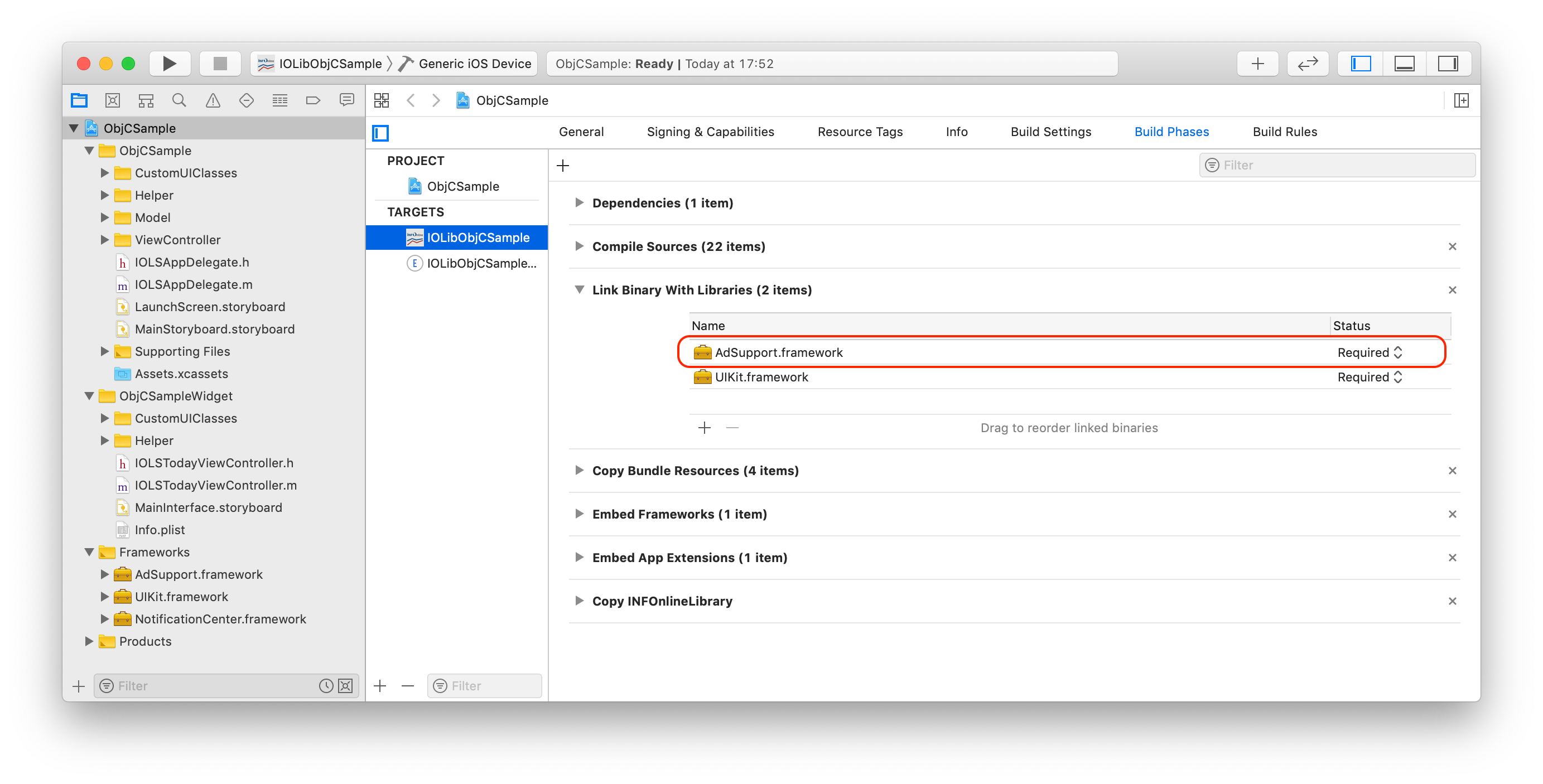 Xcode_Remove_AdSupportFramework