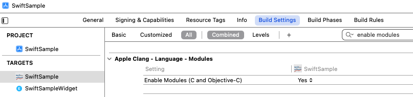 Xcode_Manual_Integration_Enable_Modules